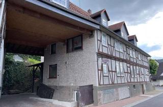 Haus kaufen in 34399 Wahlsburg, Modernisiertes Wohn- und Geschäftshaus mit viel Potential in Wesertal-Lippoldsberg