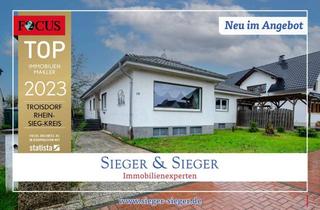 Haus kaufen in 53844 Troisdorf, Toller und geräumiger Bungalow mit viel Platz in ruhiger Lage von Troisdorf-Eschmar!