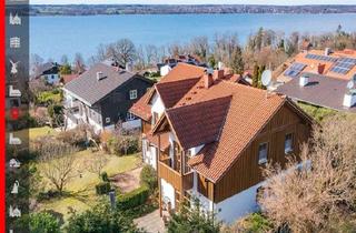 Doppelhaushälfte kaufen in 82211 Herrsching am Ammersee, Traumhaftes Zuhause am Ammersee: Energieeffiziente Doppelhaushälfte mit atemberaubendem Seeblick