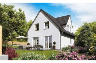 Einfamilienhaus kaufen in 06246 Bad Lauchstädt, bezahlbares massives Einfamilienhaus inkl. Grundstück und Photovoltaik Vorrüstung - Raumwunder 100 -