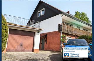 Einfamilienhaus kaufen in 64711 Erbach, Einfamilienhaus mit ELW und Ausbaureserve sowie tollem Garten-Grundstück – in Feldrandlage!