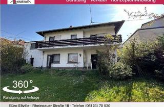Haus kaufen in 55435 Gau-Algesheim, Ruhige 1-A-Wohnlage von Gau-Algesheim: Freistehender Bungalow mit Terrasse und Garten