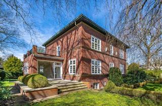 Villa kaufen in 22609 Nienstedten, Stilvolle Rotklinkervilla in Nienstedten