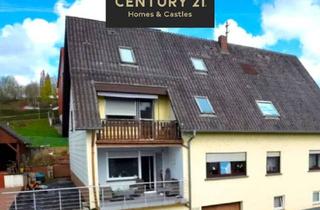 Haus kaufen in 66509 Rieschweiler-Mühlbach, 2 Fam.-Haus mit viel Platz, offenem Kamin, Garten, 3 Garagen & ausbaubarem DG in ruhiger Lage