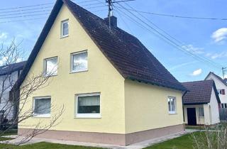 Haus kaufen in 86845 Großaitingen, EFH mit Potenzial, Heizung neu, großem Grundstück und Nebengebäude mit Garage in Großaitingen kaufen
