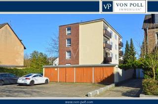 Wohnung kaufen in 51371 Bürrig, Ideal für die kleine Familie - 3-Zimmer-Wohnung mit Loggia und Garage