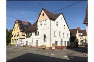 Haus kaufen in 74336 Brackenheim, Brackenheim - Renovierungsprojekt Haus zum Verkauf mit Gewerbefläche im EG