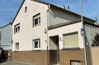 Haus kaufen in 55218 Ingelheim am Rhein, Ingelheim am Rhein - OHNE MAKLER: 875m² Grundstück im Hist. Stadtkern Frei-Weinheims