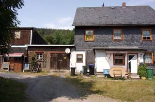 Haus kaufen in 98743 Gräfenthal, Gräfenthal - Zweifamilienhaus mit Garage und Garten zu verkaufen