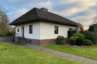 Haus kaufen in 29640 Schneverdingen, Schneverdingen - Gepflegter Bungalow mit Garage und Keller in guter Lage von Schneverdingen