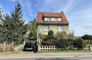 Einfamilienhaus kaufen in Nordhäuserstr. 51, 99734 Nordhausen, Freistehendes Einfamilienhaus mit viel Platz, Nebengelass und großem Garten.