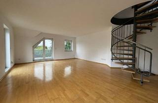 Wohnung kaufen in 65396 Walluf, Maisonettewohnung mit Panoramablick im exklusiven Villenviertel von Walluf