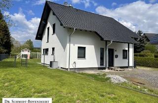Einfamilienhaus kaufen in 56414 Dreikirchen / Oberhausen (Westerwald), Dreikirchen / Oberhausen (Westerwald) - Neuwertiges modernes Einfamilienhaus in ruhiger Lage mit tollem Grundstück und Garage!