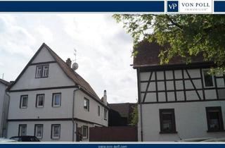 Haus kaufen in 65468 Trebur, Trebur - Denkmalgeschützes Ensemble mit Bebaubarkeit im Stadtkern von Trebur