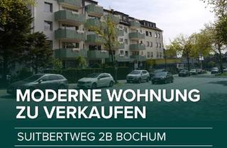 Wohnung kaufen in 44805 Bochum, Bochum - Gemütliche 3 Zimmer Wohnung mit Balkon und PKW Tiefgaragen-Stellp