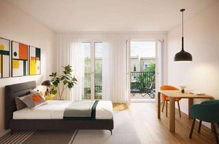 Wohnung kaufen in Birkenstraße 12a, 10559 Tiergarten (Tiergarten), Direkt unterm Dach! Apartment mit viel Licht, einer Küche und einem Balkon