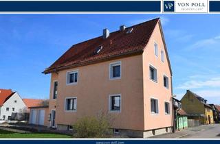 Haus kaufen in 91639 Wolframs-Eschenbach, Großzügiges Zweifamilienhaus mit Doppelgarage, Garten und vielen Extras