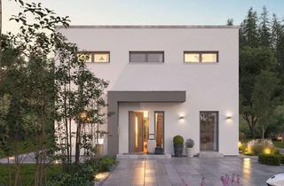 Einfamilienhaus kaufen in 06201 Merseburg, Modernes Flair: Einfamilienhaus mit zeitlosem Design und Flachdach