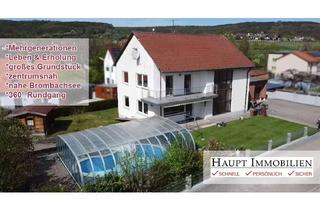 Einfamilienhaus kaufen in 91174 Spalt, Großes Einfamilienhaus mit Gewerbefläche (Einliegerwohnung) mit Pool erweiterbar auf 280 m² Wfl.