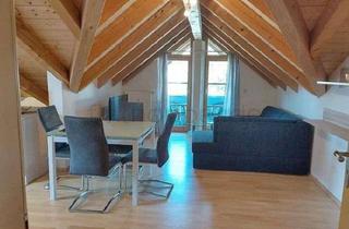 Immobilie mieten in 83119 Obing, 3-Zimmer-Wohnung im Dachgeschoss mit 2 Balkonen in Rosenheim - Obing