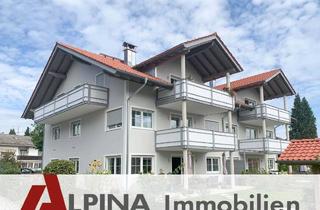 Wohnung mieten in 83233 Bernau, Befristet bis 31.12.2026! Traumhafte, barrierefreie DG-Wohnung mit Einbauküche und Panoramablick in Bernau am Chiemsee.