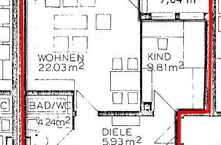 Wohnung kaufen in Hallstädter Weg, 90425 Nürnberg, PROVISIONSFREI schöne 2,5 Zimmer Wohnung Hochpart. zu verkaufen