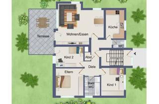 Wohnung kaufen in 71686 Remseck, Gut aufgeteilte 4,5-Zi-ETW mit Südterrasse in ruhiger und gefragter Wohnlage
