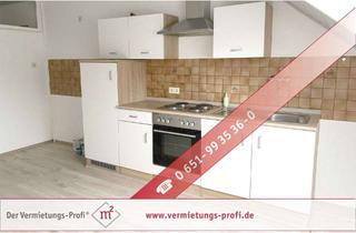Wohnung mieten in 54427 Kell, Frisch renovierte, große Dachgeschosswohnung in Kell am See. 3 ZKB mit Einbauküche und Stellplatz.