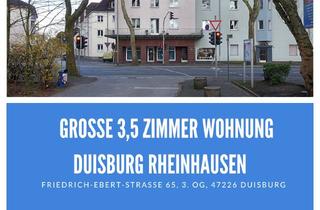 Wohnung mieten in Friedrich-Ebert-Straße 65, 47226 Hochemmerich, Große 3,5 Zimmer Wohnung - Duisburg Rheinhausen