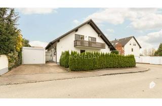 Doppelhaushälfte kaufen in 89331 Burgau, Freistehende Doppelhaushälfte mit hübschem Garten, Terrasse, Balkon und Stellplätzen