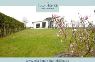 Haus kaufen in 29393 Groß Oesingen, Moderner, weißer Bungalow in idyllischer Feldrandlage...