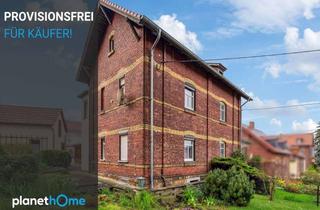 Doppelhaushälfte kaufen in 04668 Nerchau, Grimma Ortsteil Bahren - Sanierungsbedürftige Doppelhaushälfte in schöner Wohnlage