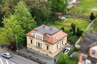 Villa kaufen in 08280 Aue, Schicke, sanierte Gründerzeit - Stadtvilla zentrumsnah in Aue gelegen: Erdgeschoss vollmöbliert!