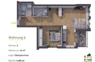 Wohnung kaufen in Konrad-Adenauer-Straße 88, 53343 Wachtberg, Harmonie von Natur und Luxus 2-Zimmer-NEUBAU-Wohnung mit Balkon im Luxus-Domizil "KA88" ️