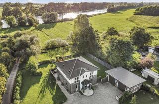 Villa kaufen in 24803 Erfde, Ihr neues Zuhause direkt am Wasser – Repräsentativ, ruhig, geräumig, modern und Exklusiv! Ein JUWEL.