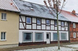 Haus kaufen in 39393 Wulferstedt, leerstehendes Wohn- und Geschäftshaus in Fachwerkbauweise