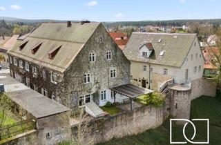 Gewerbeimmobilie kaufen in 95473 Creußen, 400€/qm Nutzfläche! Denkmalgeschütztes Fabrikgebäude mit Wohnhaus in Innenstadtlage