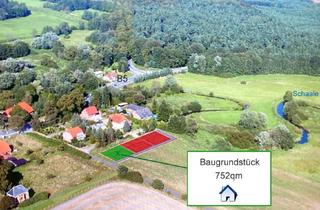 Grundstück zu kaufen in 19258 Neu Gülze, Größe, Lage und Ausrichtung optimal......, 752qm Baugrundstück mit weitem Ausblick in Grüne