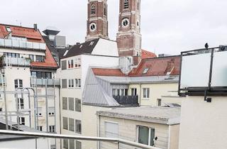 Lofts mieten in Altheimer Eck, 80331 München, **Traumhaftes Wohnen in der Münchner Altstadt!** Loftartige Galeriewohnung im DG mit Dachterrasse