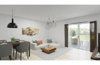 Wohnung kaufen in 49163 Bohmte, Bohmte - Projektiert - Zwei-Zimmer-Erdgeschoss-Eigentumswohnung nach neustem Energiestandard mit Terrasse zu kaufen