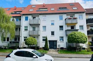 Wohnung kaufen in 31139 Hildesheim, Nähe Vier Linden und Hohnsensee : Schöne 3 Zimmerwohnung mit Balkon, Garten und Garage