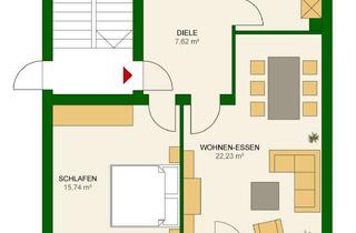 Wohnung kaufen in 55129 Hechtsheim, Tolle 2-Zimmer Wohnung in Mainz-Hechsteim - Zentrale Lage mit Blick ins Grüne! inkl. TG Stellplatz