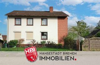 Haus kaufen in 28757 Schönebeck, Schönebeck / Zweifamilienhaus mit Wintergarten, Balkon und Garage