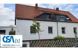 Haus kaufen in 01640 Coswig, sehr gepflegte DHH in 01640 Coswig, 90m² WFL, ruhige Lage, 361 m² GRD, Garage