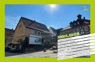 Anlageobjekt in Uracher Straße, 72555 Metzingen, Einzigartige Investmentchance: denkmalgeschützte Gewerbeimmobilie am Bindhof