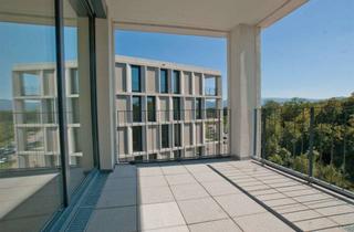Wohnung kaufen in Brugesstraße 56, 79224 Umkirch, Nach Hause kommen und Wohlfühlen: sonnige 2-Zi.-Whg. (6.OG) mit toller Aussicht