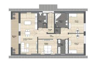 Wohnung kaufen in 84072 Au in der Hallertau, Eleganz und Effizienz: Dachgeschossperle in Seysdorf im Neubau
