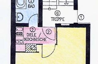 Wohnung kaufen in Nieder-Ramstädter Str. 32, 64283 Darmstadt-Mitte, 1 Zimmerwohnung in zentraler Lage am Roßdorfer Platz