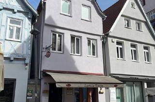 Haus kaufen in 73230 Kirchheim unter Teck, Kirchheim unter Teck - Schönes Wohn-und Geschäftshaus mit gemütlichem Weinlokal in der historischen Altstadt von Kirchheim-Teck