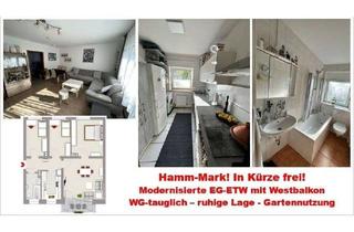 Wohnung kaufen in 59071 Hamm, In Kürze frei! Ideal für WG! 4-Zi.-ETW mit Balkon in guter Lage von Mark!